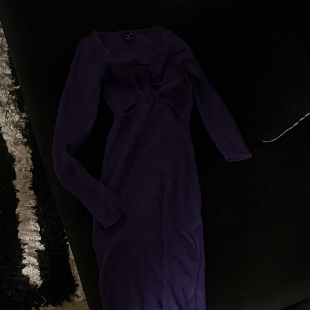 Elegant Purple Dress
